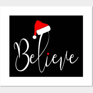 Believe Christmas Posters and Art